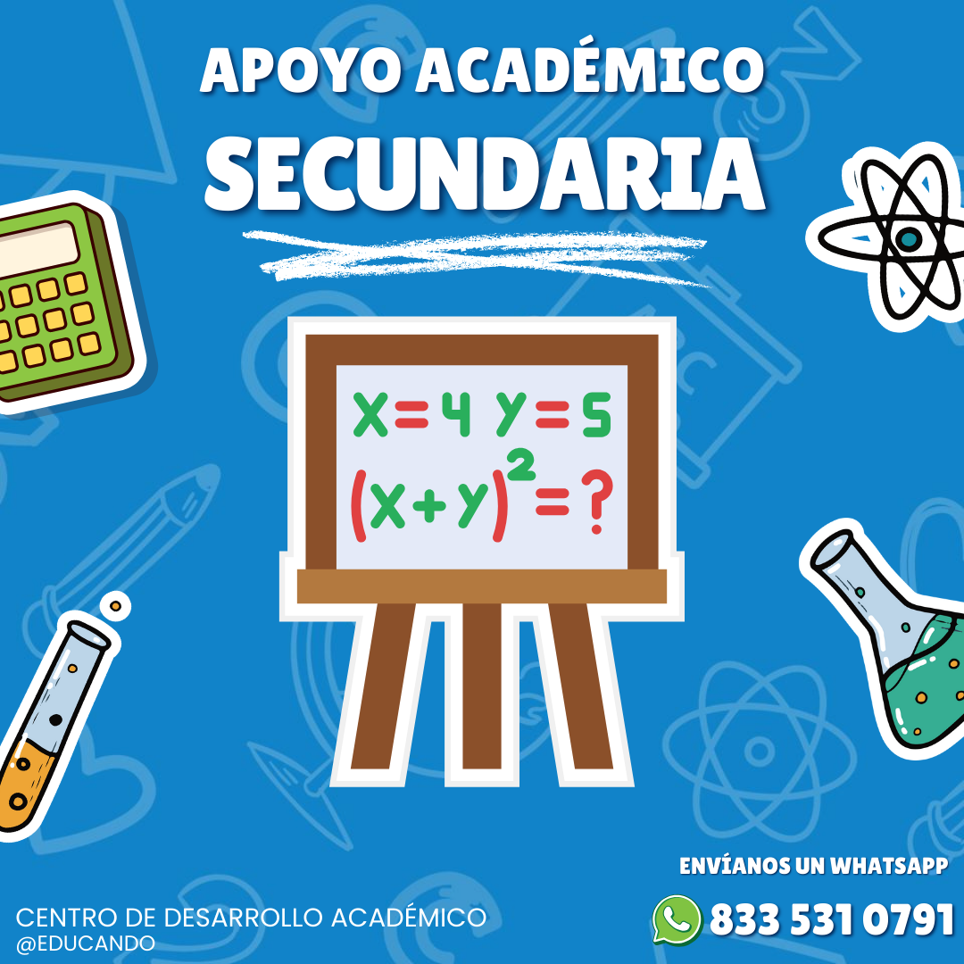 Apoyo académico Secundaria